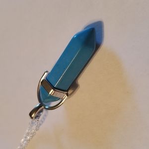 (3 for $15) Light Blue Crystal Necklace